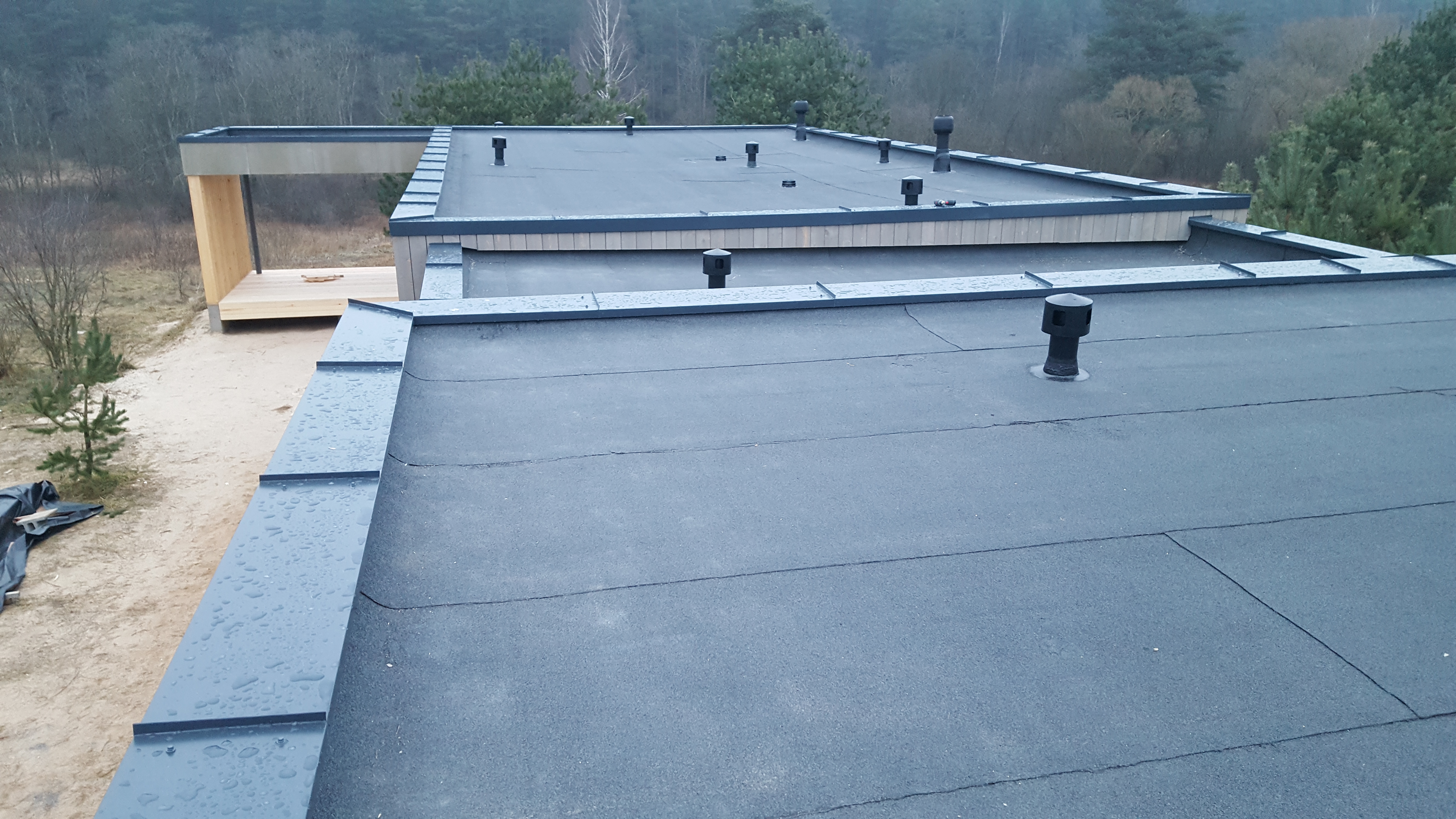 Prilydoma bituminė danga